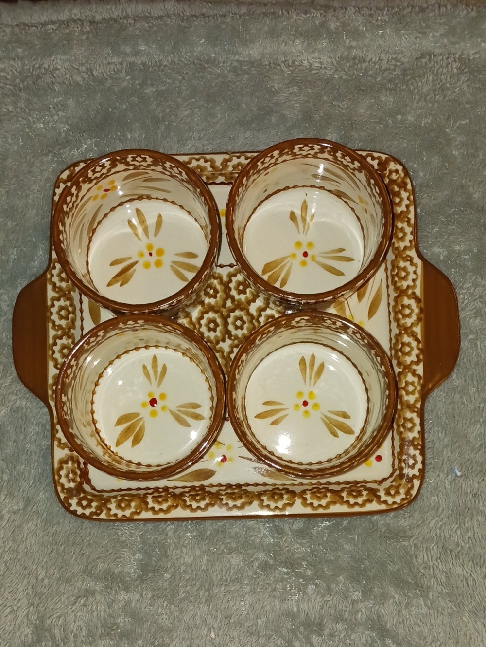Temptations 5 Piece Old World Presentable Ovenware